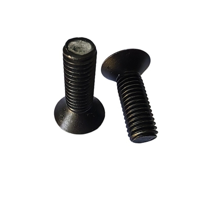 Anforderung des Kunden Legierstahl Volldraht Flat Countersunk Kopf Hex Steckdose Kappe Schraube