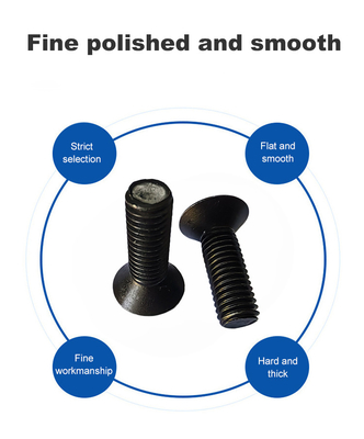 Hexagon Socket Head Cap Screw Full Thread Schwarzgewalzte Kohlenstoffstahl mit TT Zahlungsfrist