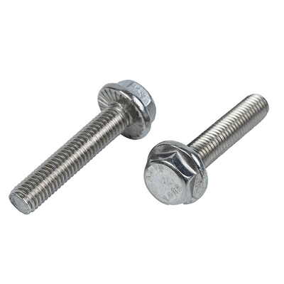 Lieferung GB Standard Edelstahl gezackter Hex Flanschbolz für individuelle Anpassung