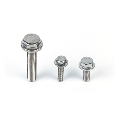 Lieferung GB Standard Edelstahl gezackter Hex Flanschbolz für individuelle Anpassung
