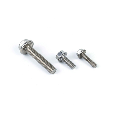 Edelstahl M4 M6 M8 M10 M12 DIN6921 Klasse 4.8.8.8 10.9 12.9 Hex Flanschkopfschraube