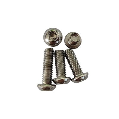100% QC getestet Edelstahl Hexagon Steckdose Knopfkopfbolzen ISO7380 M3 M4 M5 M6 M8 M10