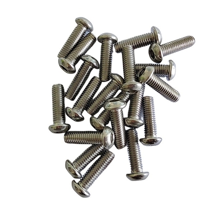 Edelstahl Runde M2 M2.5 Countersunk Hex Kopf Schraube für mechanische und elektrische
