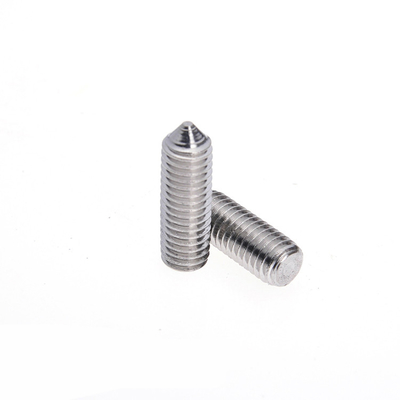 Benutzerdefinierte Hexagon Socket Allen Antrieb Grub Set Schrauben Schlichtes Finish A-Level Festigkeitsgrad