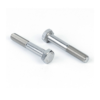 angepasst DIN931 Edelstahl 5.8 M6 * 25mm Hexbolz mit verzinkter Oberfläche