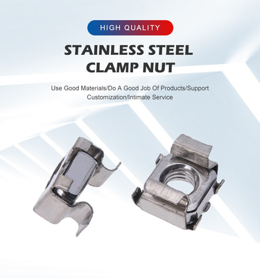 GB-Standard aus Edelstahl Hex-Sperrmutter M3 M4 M5 M6 M8 M10 M12 Käfigmutter 2024