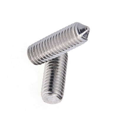Schrauben aus Edelstahl mit Spitze Hexagon-Steckschrauben mit Spitze für Maschinen