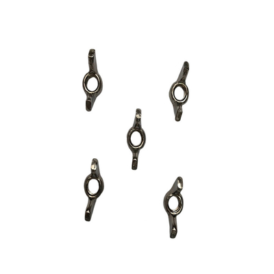 304 Edelstahl Schafshorn-Nuss Handdrehte Schmetterlings-Nuss für kundenspezifische Produkte