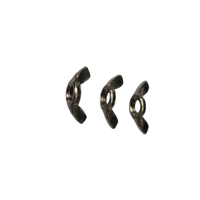 304 Edelstahl Schafshorn-Nuss Handdrehte Schmetterlings-Nuss für kundenspezifische Produkte
