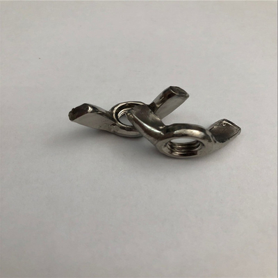 304 Edelstahl Schafshorn-Nuss Handdrehte Schmetterlings-Nuss für kundenspezifische Produkte