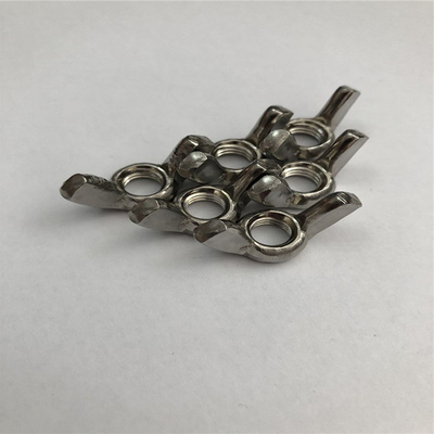 304 Edelstahl Schafshorn-Nuss Handdrehte Schmetterlings-Nuss für kundenspezifische Produkte