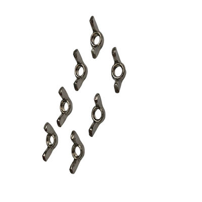 Anschließung 304 Edelstahl Schaf Horn Nuss Hand verdrehte Schmetterlingsnuss Anpassung