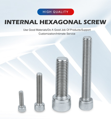 Panhead aus Edelstahl Hexagon-Socket-Schraube mit A-Level Festigkeitsgrad und gereinigt