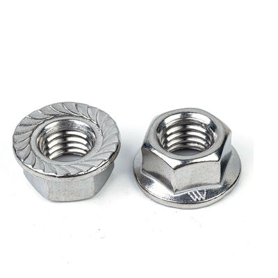 Edelstahlflanschenmutter für eine starke und langlebige Befestigung in der Automobilindustrie