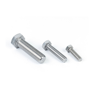 Full Thread Hex Head Bolts in GB Standard Edelstahl für individuelle Anwendungen