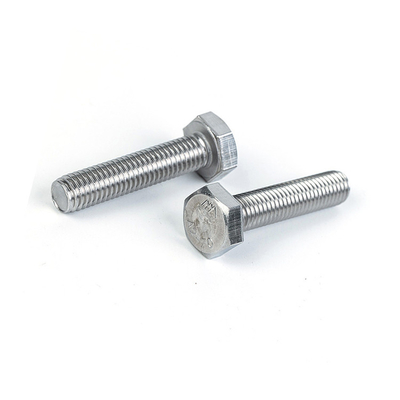 Full Thread Hex Head Bolts in GB Standard Edelstahl für individuelle Anwendungen