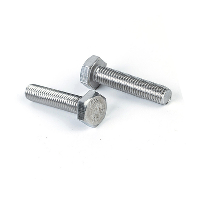 Full Thread Hex Head Bolts in GB Standard Edelstahl für individuelle Anwendungen