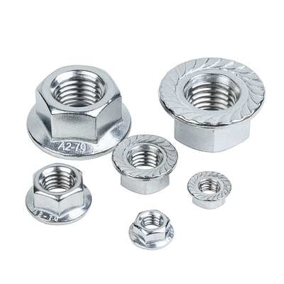 Edelstahl Hexagon Flange Nut und Imperial Measurement System von Cup Nut's