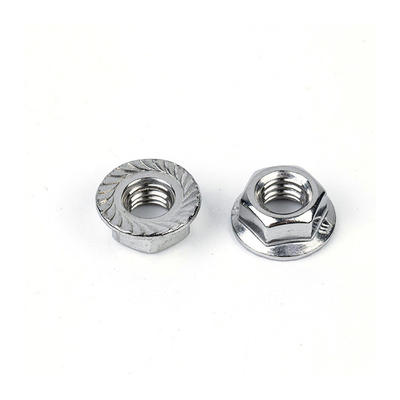 Flanzenmuttern aus Edelstahl DIN6923 M4 M5 M6 M8 M10 M12 M14 M16 mit DIN6923-Standard