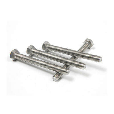DIN933 Hexagonalschrauben aus Edelstahl mit einfacher Oberfläche und Standard-DIN