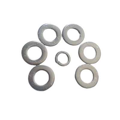 Plain Finish Metall Din125 Waschring Dichtung für maßgeschneiderte Größe Edelstahl