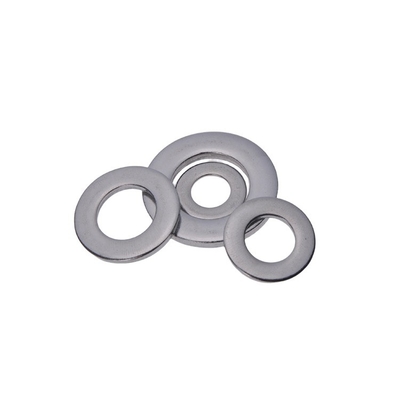 Plain Finish Metall Din125 Waschring Dichtung für maßgeschneiderte Größe Edelstahl
