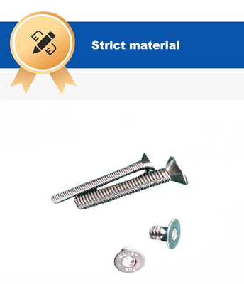 Verborgene Kamera Industrie-Maschine Schrauben mit Edelstahl Boden Schraube Schraube und Kappe