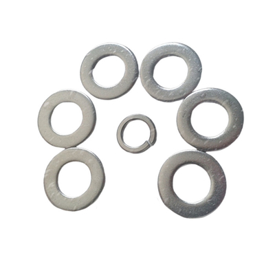 Einfache Oberfläche 304 Edelstahl-Material Gasket Wascher für DIN Standard Anwendungen