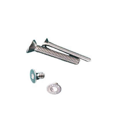 Edelstahl eingebettete Phillips erhöht Countersunk Kopf Halb oval Schraubschraub A2-70