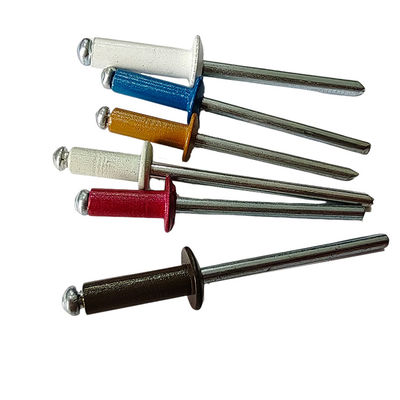 Open End Pop Rivets für farbenfrohe Wohnkultur Lieferung innerhalb von 30 Tagen