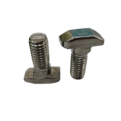 304 Edelstahl Kanal-T-Schrauben Industrie M6/M8 T-Kopfschrauben Schrauben für Aluminiumprofil