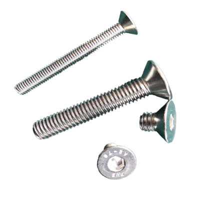 Edelstahl Flat Countersunk Kopf Maschine Schrauben perfekt für verschiedene Anwendungen