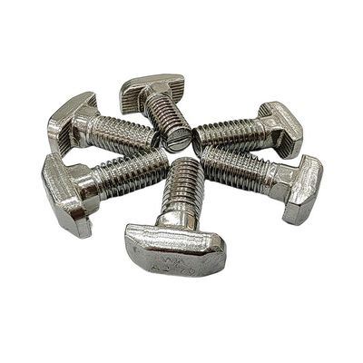 T-Schrauben und Muttern mit Vollfadenart M8 M10 für die Solarmontage aus Edelstahl