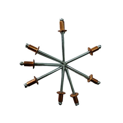 Korrosionsbeständige Messing-Offene End-Pop-Niven für Automotive und Marine 3-35mm Länge