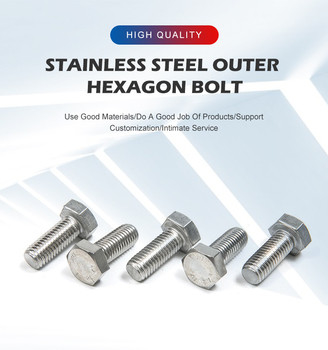 Längere Vollstrang Hexagon Schraubschraubschraubschrauben