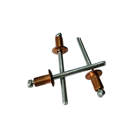 Versatile Messing-Offene End-Rundkopf-Pop-Nivette für industrielle Marine und Bau