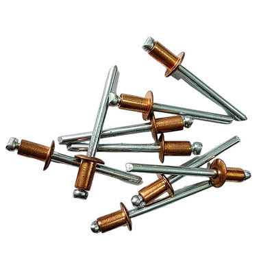 Versatile Messing-Offene End-Rundkopf-Pop-Nivette für industrielle Marine und Bau