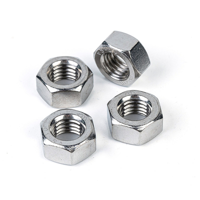 Anpassungsfähige Nüsse aus Edelstahl Hex-Nüsse SS304 SS316 für verschiedene industrielle Zwecke