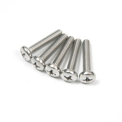 Edelstahl-Kreuz-Phillips-Rundpan-Kopf-Schraube M3 M4 M5 M6 M8 GB818