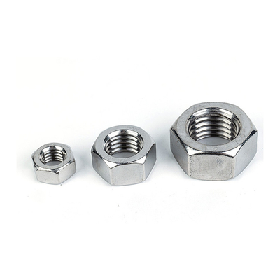 Anpassungsfähige Nüsse aus Edelstahl Hex-Nüsse SS304 SS316 für verschiedene industrielle Zwecke