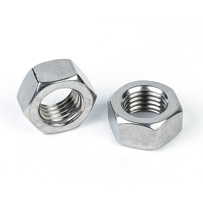 Anpassungsfähige Nüsse aus Edelstahl Hex-Nüsse SS304 SS316 für verschiedene industrielle Zwecke