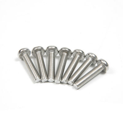 304 316 aus Edelstahl Vollgelenk Phillips Pan Kopf Maschine Schrauben INCH Plain Finish