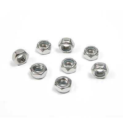 Erdöl- und Gasindustrie Edelstahl-Nylon-Einsatzverschlussmutter mit hitzebeständiger 304-Finixierung