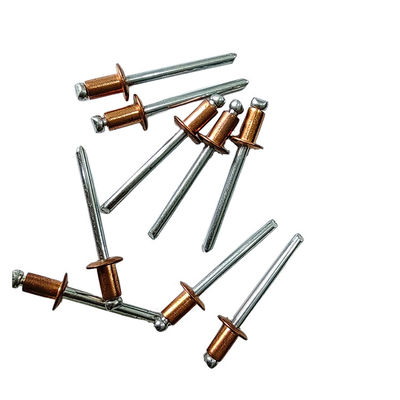 Polsterte Messing-Open-End-Rivets für den Maschinenbau und die Automobilindustrie