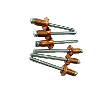 Hohe Festigkeit Messing Rundkopf Offene End Pop Rivets für Industrie und Automotive Langlebig