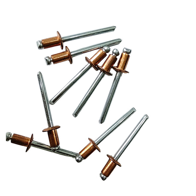 Hohe Festigkeit Messing Rundkopf Offene End Pop Rivets für Industrie und Automotive Langlebig