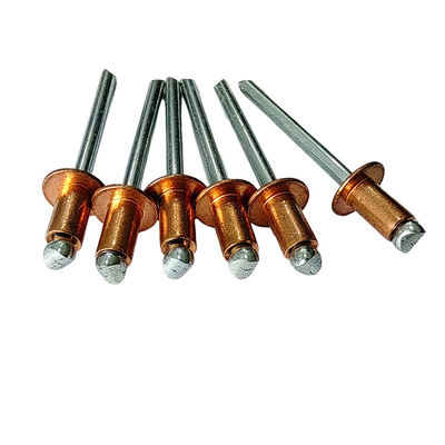 Hohe Festigkeit Messing Rundkopf Offene End Pop Rivets für Industrie und Automotive Langlebig