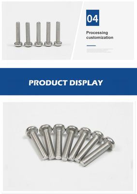 Metrisches Messsystem DIN JIS ISO Edelstahl Phillips Pan Head Schraube