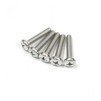 Full Thread Typ M2 M2.5 M3 M4 M5 M6 M8 GB818 304 aus Edelstahl Kreuz Phillips Runde Pan Kopf Schraube