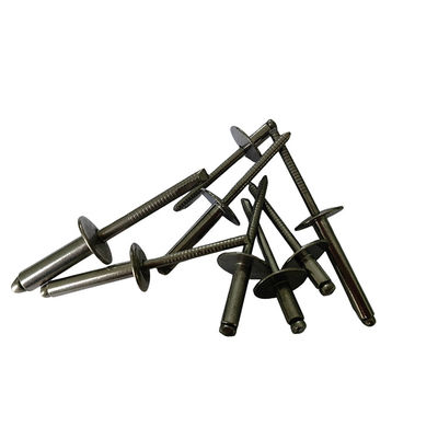 Öffnen Typ Edelstahl Pop Rivets Großer Rand Rundkopf mit CNC-Drehmaschine Ausrüstung